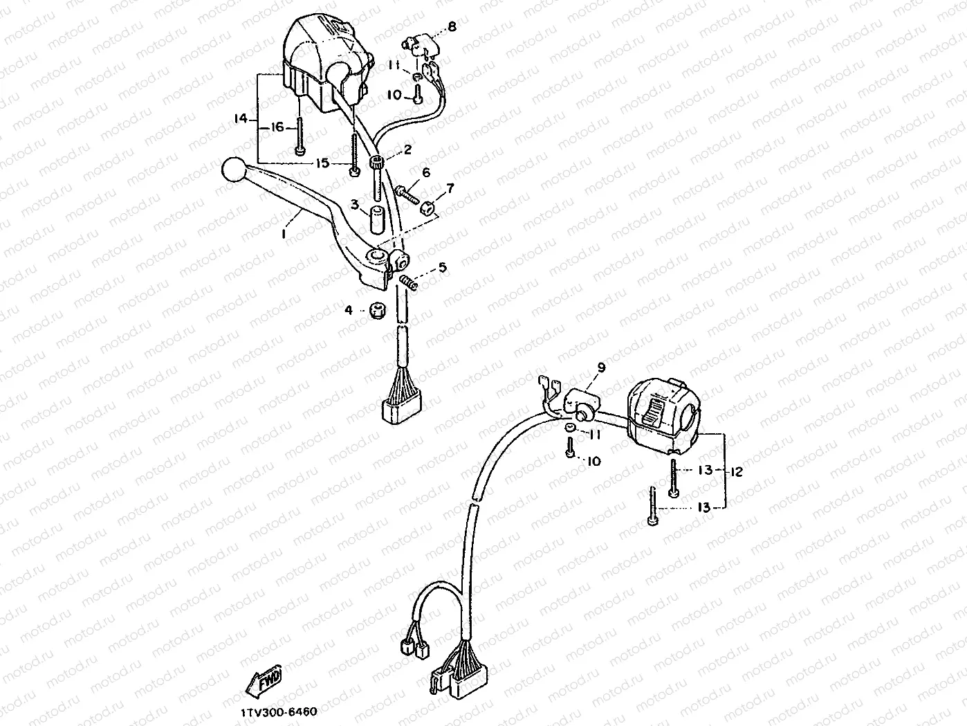 HANDLE SWITCH & LEVER