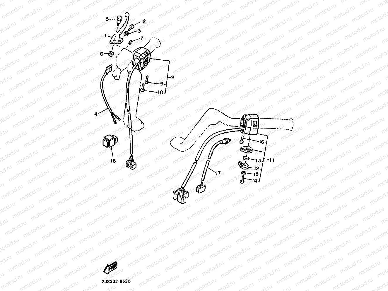 HANDLE SWITCH & LEVER