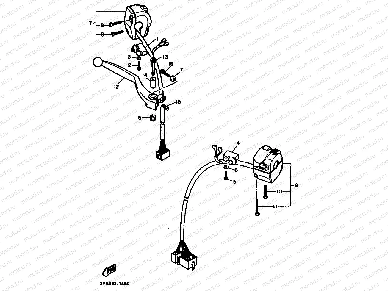 HANDLE SWITCH & LEVER