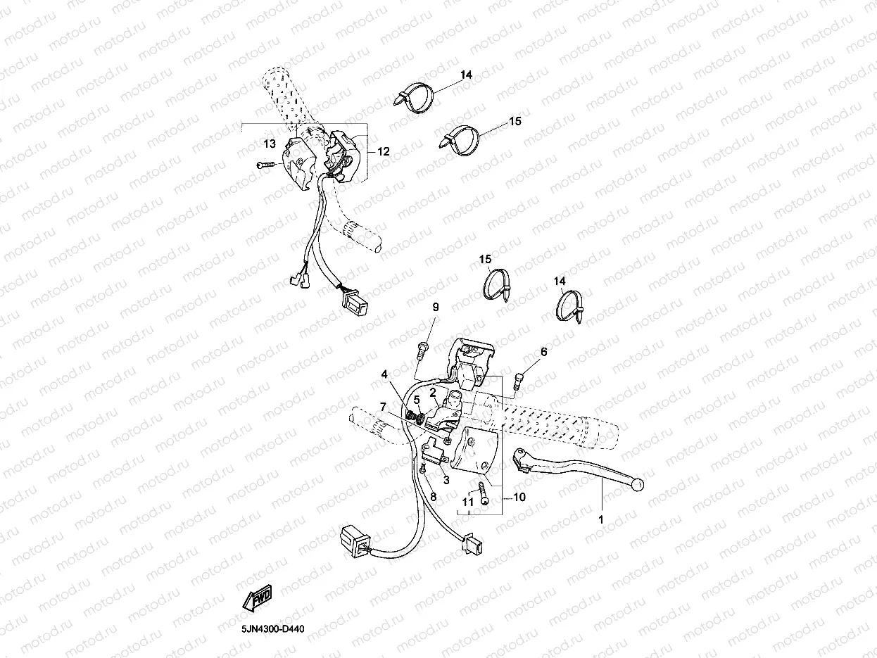 HANDLE SWITCH & LEVER