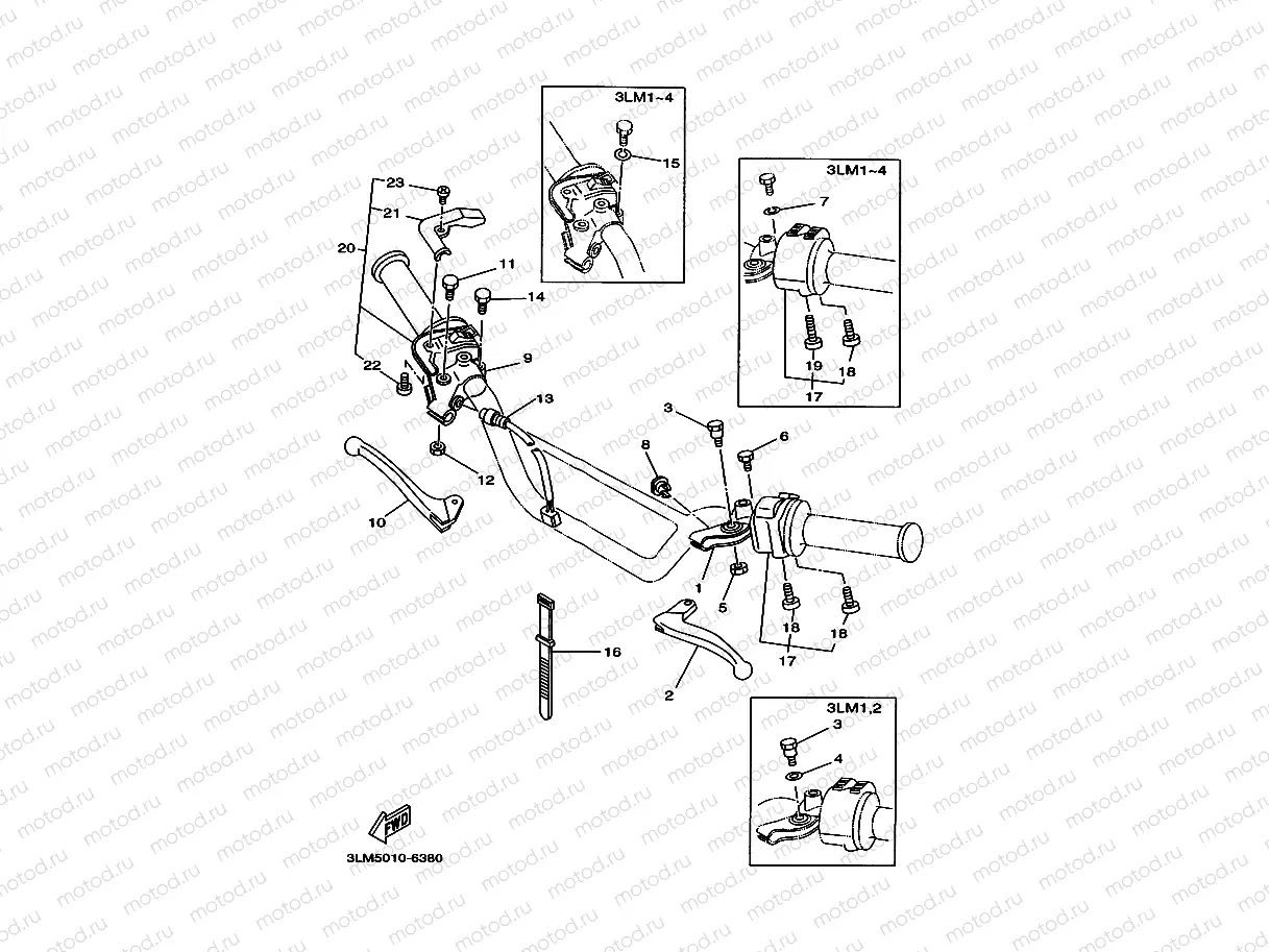 Handle Switchi. Lever