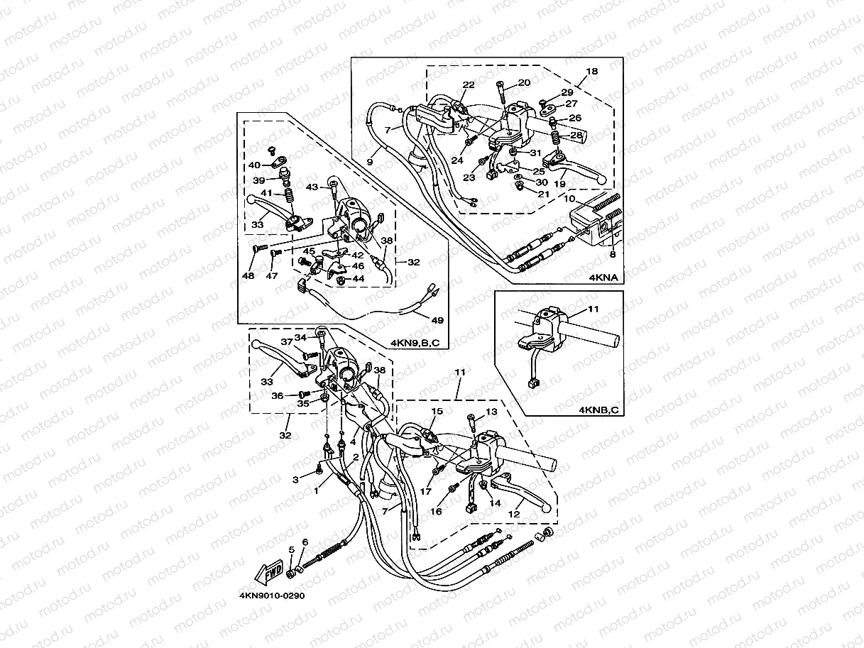 Handle Switchi. Lever