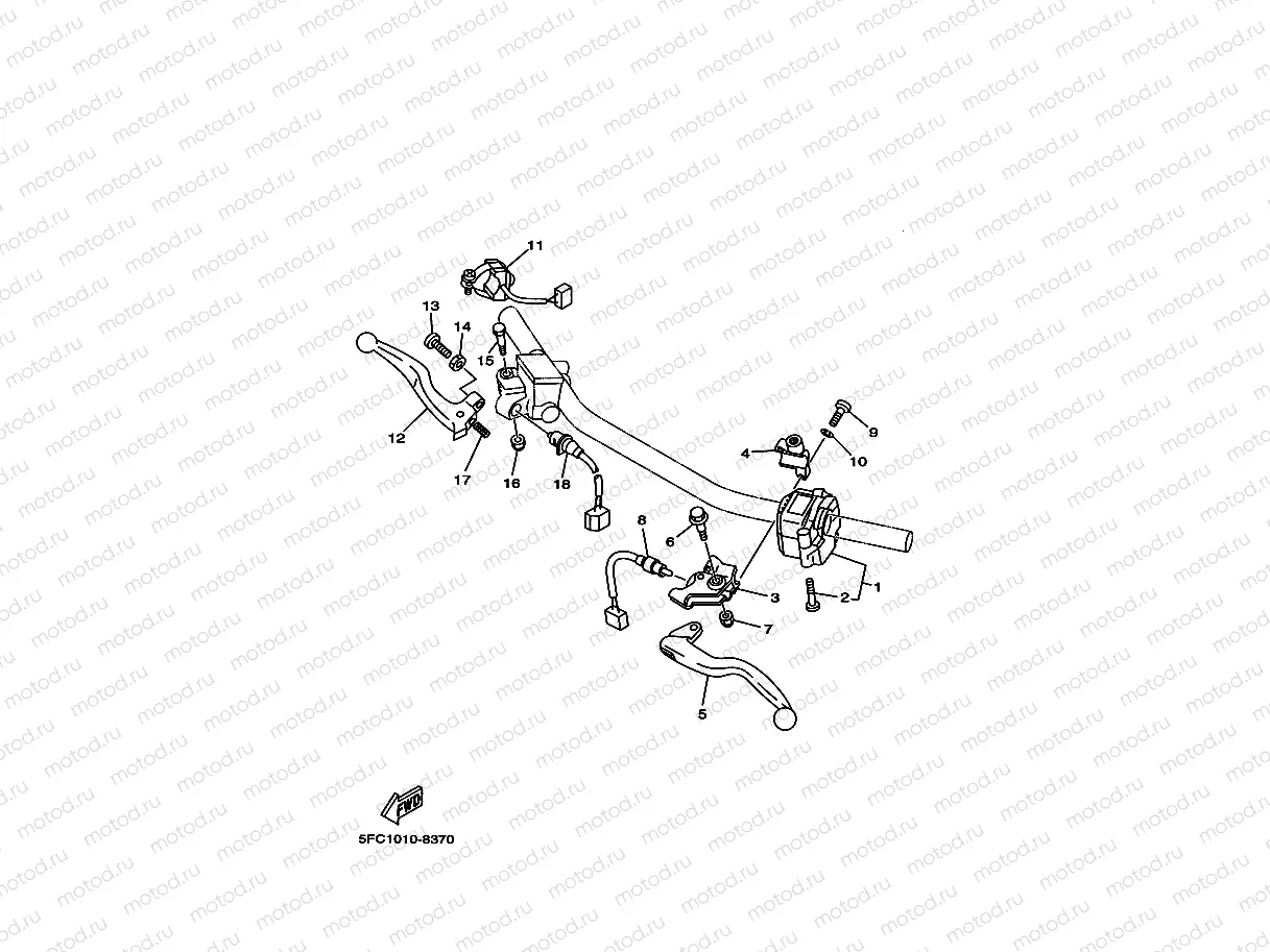 Handle Switchi. Lever