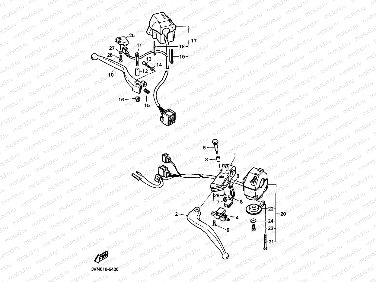 Handle Switchi. Lever