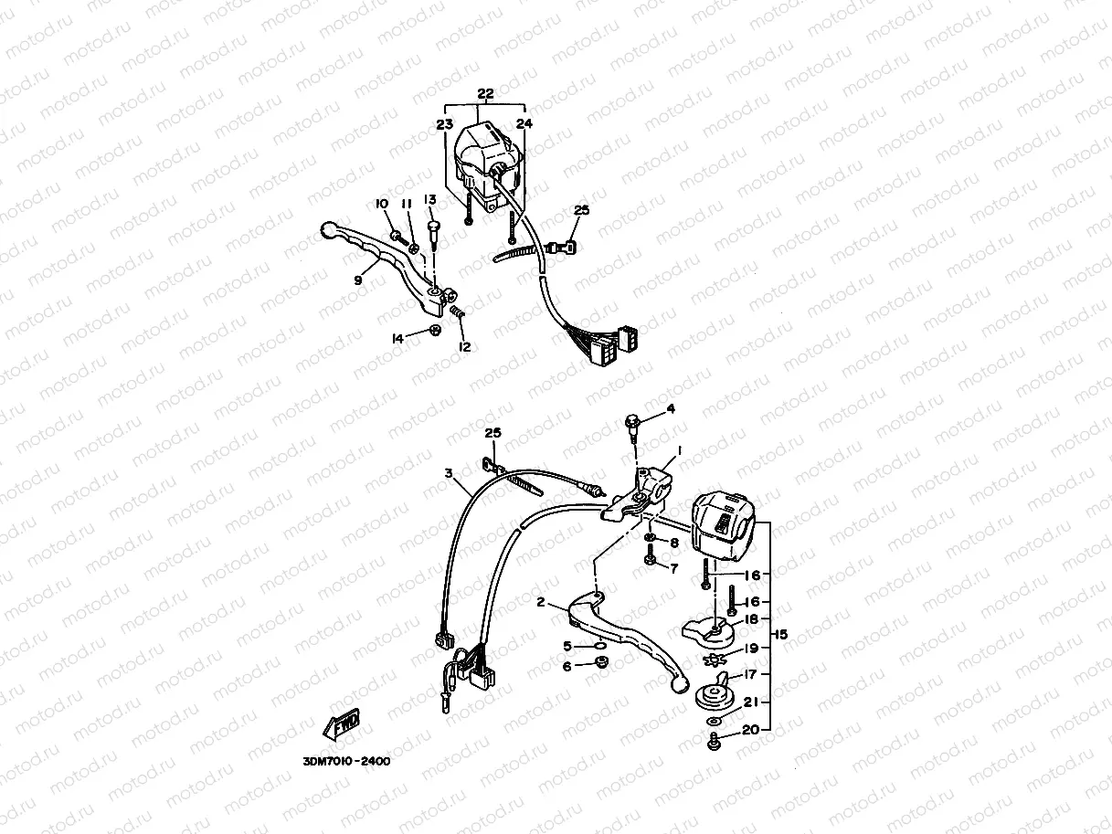 Handle Switchi. Lever (Fruit Handle)