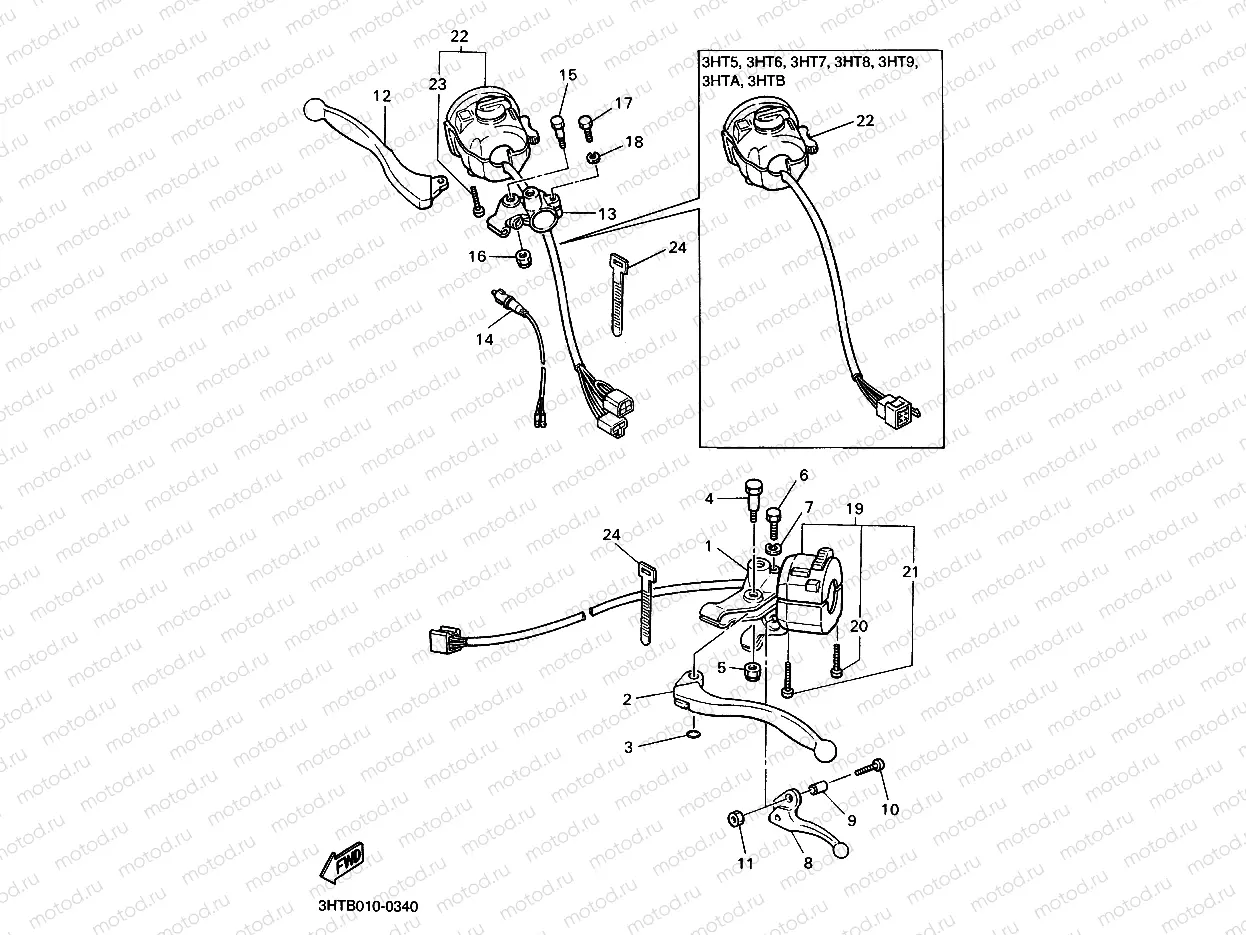 Handle Switzhi Lever