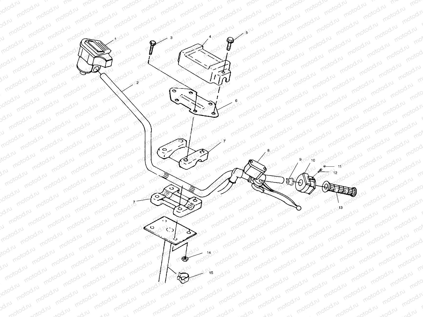 HANDLEBAR - A00BA38CA (4954835483B006) | HANDLEBAR - A00BA38CA (4954835483B006)