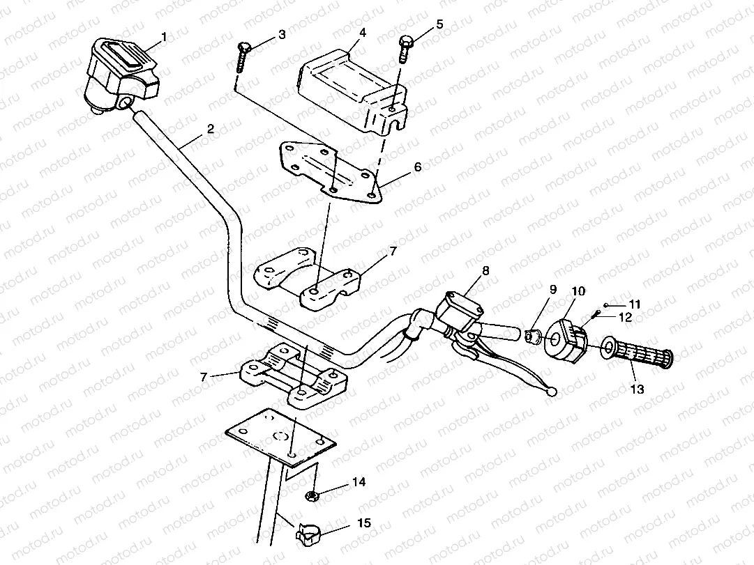 HANDLEBAR - A99BA38CA (4949534953b006) | HANDLEBAR - A99BA38CA (4949534953b006)