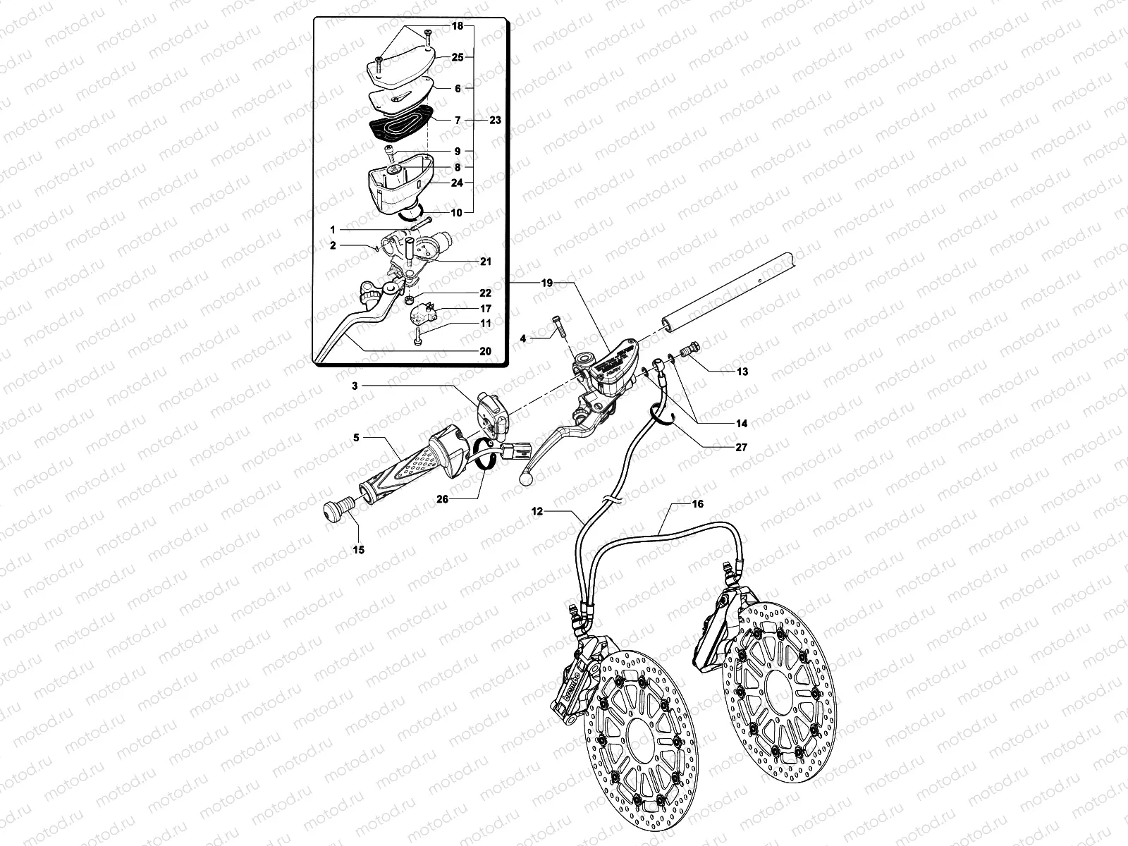 Handlebar Assembly Right