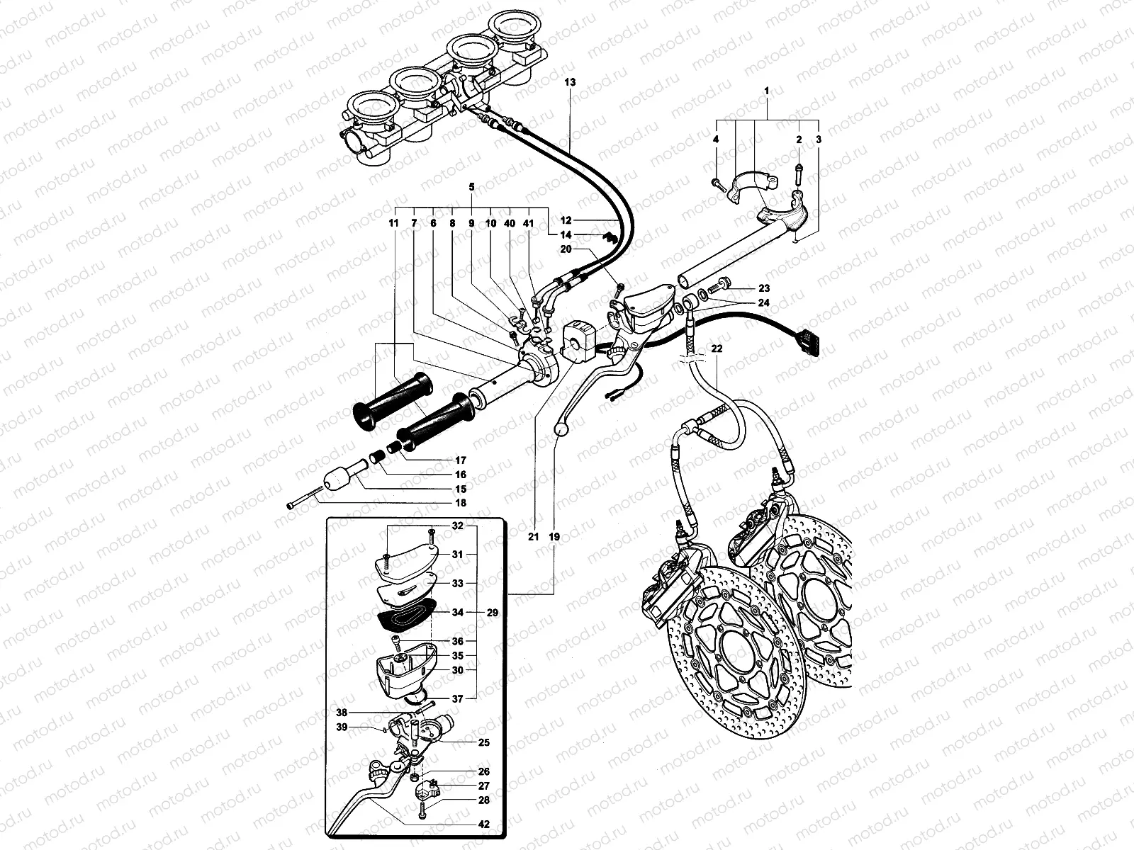Handlebar Assembly Right