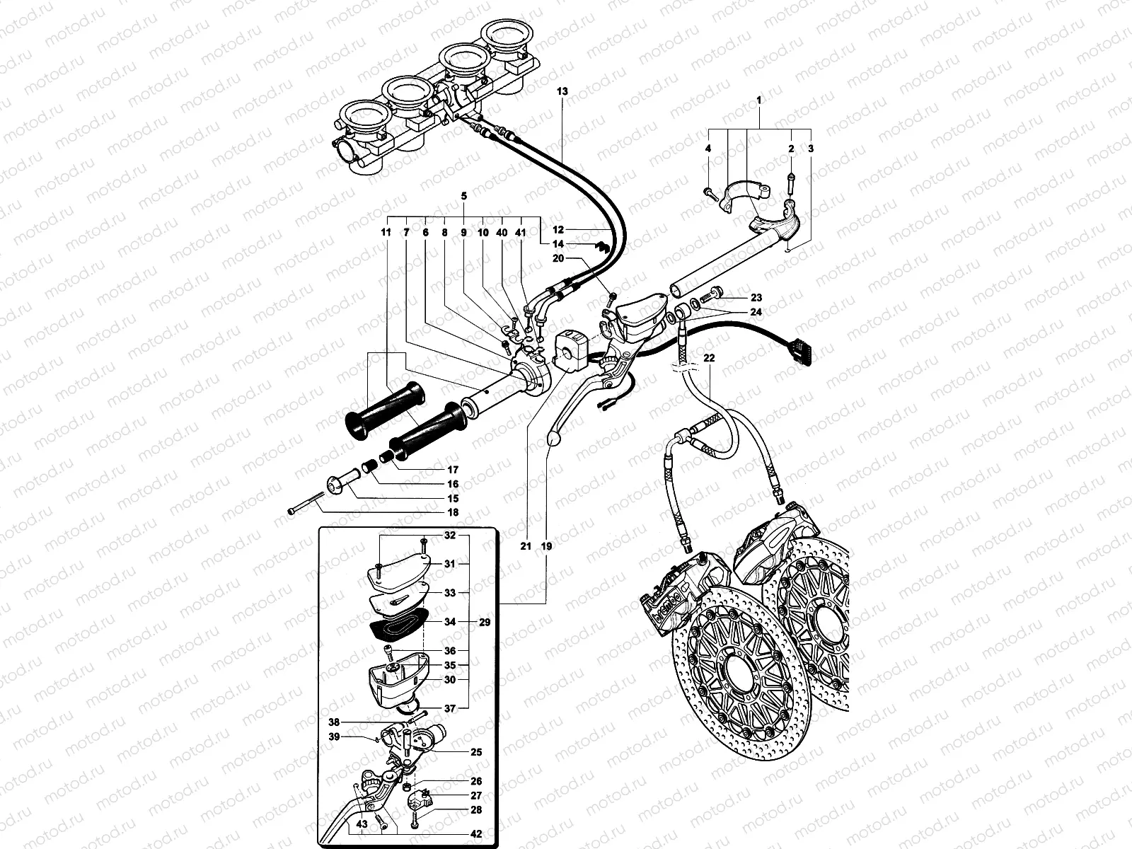 Handlebar Assembly Right