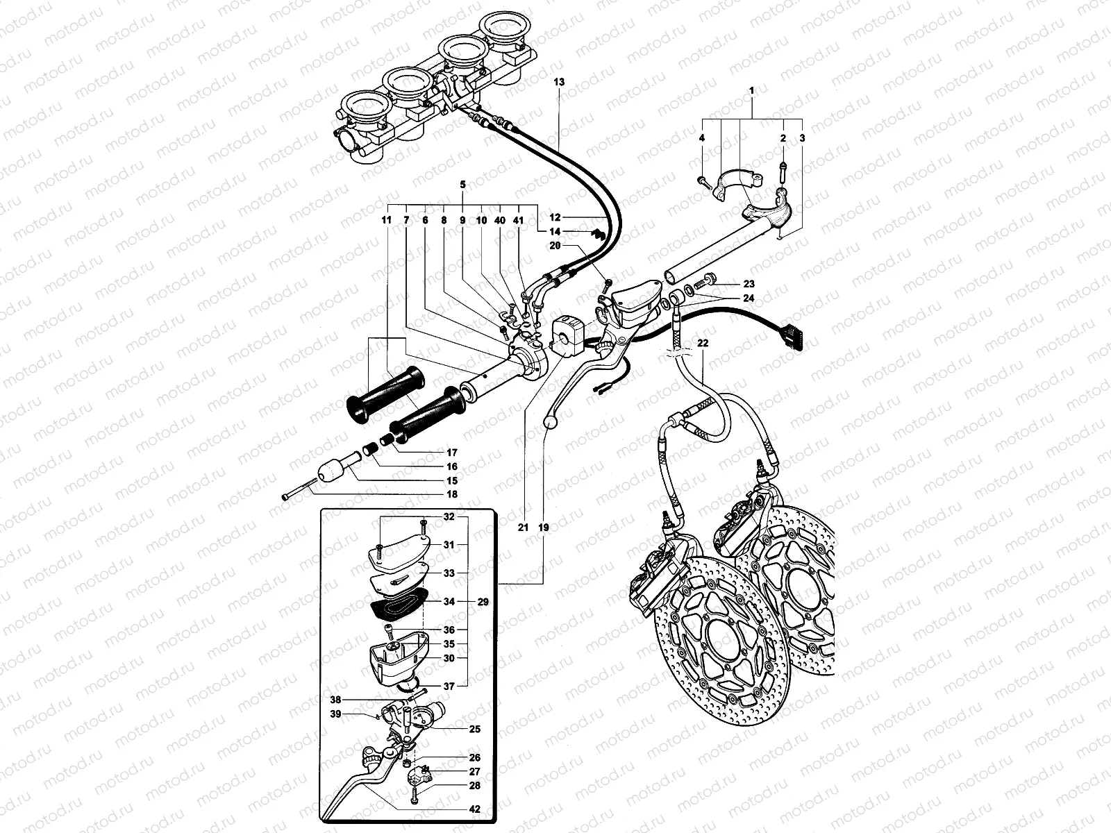 Handlebar Assembly Right