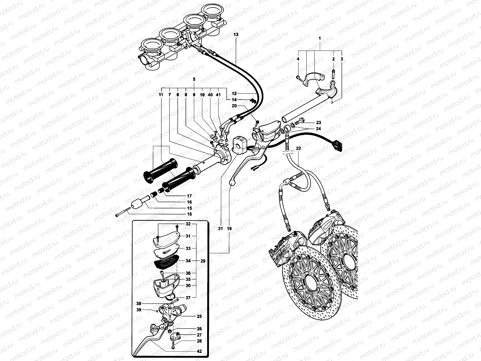 Handlebar Assembly Right