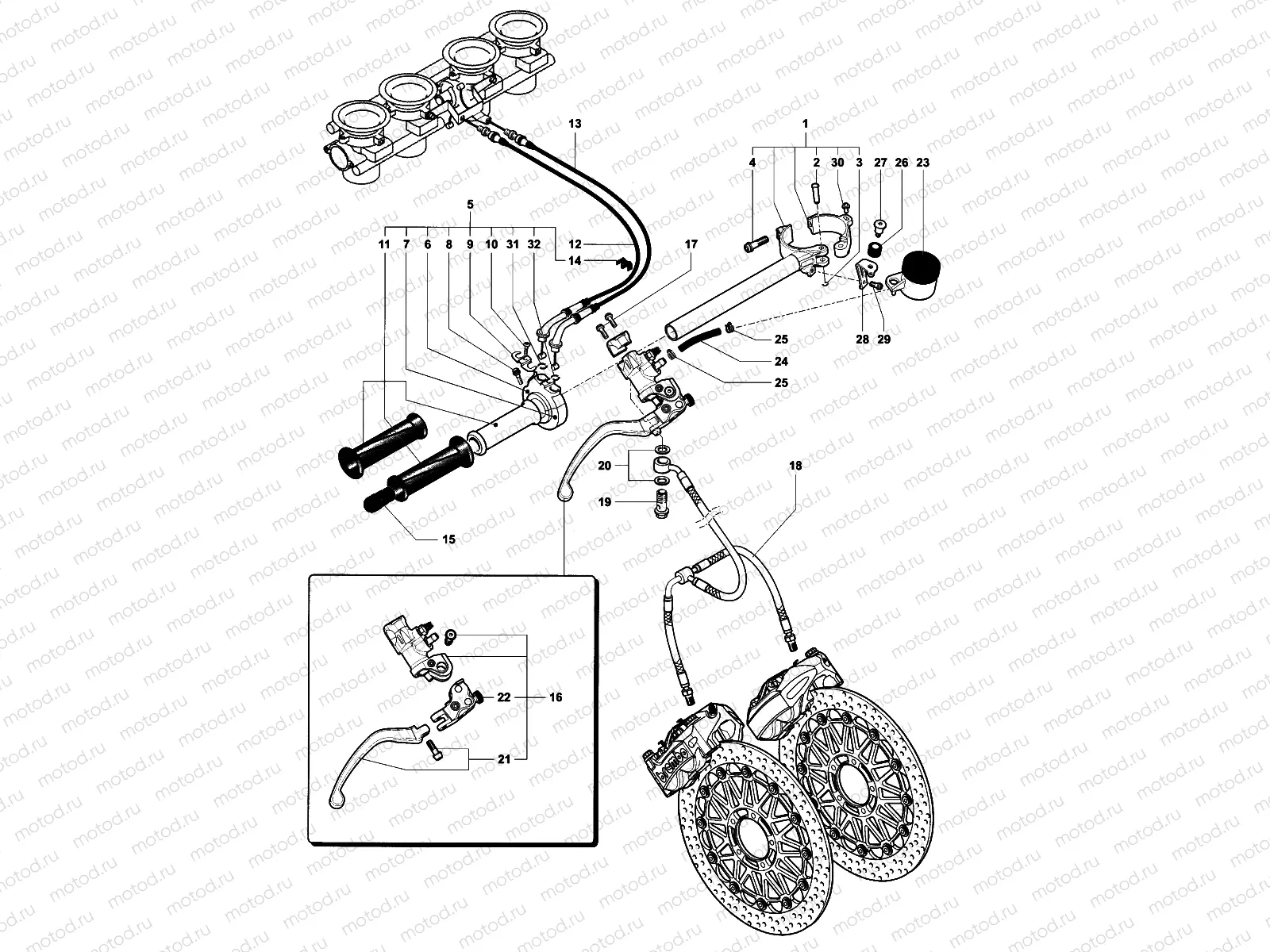 Handlebar Assembly Right