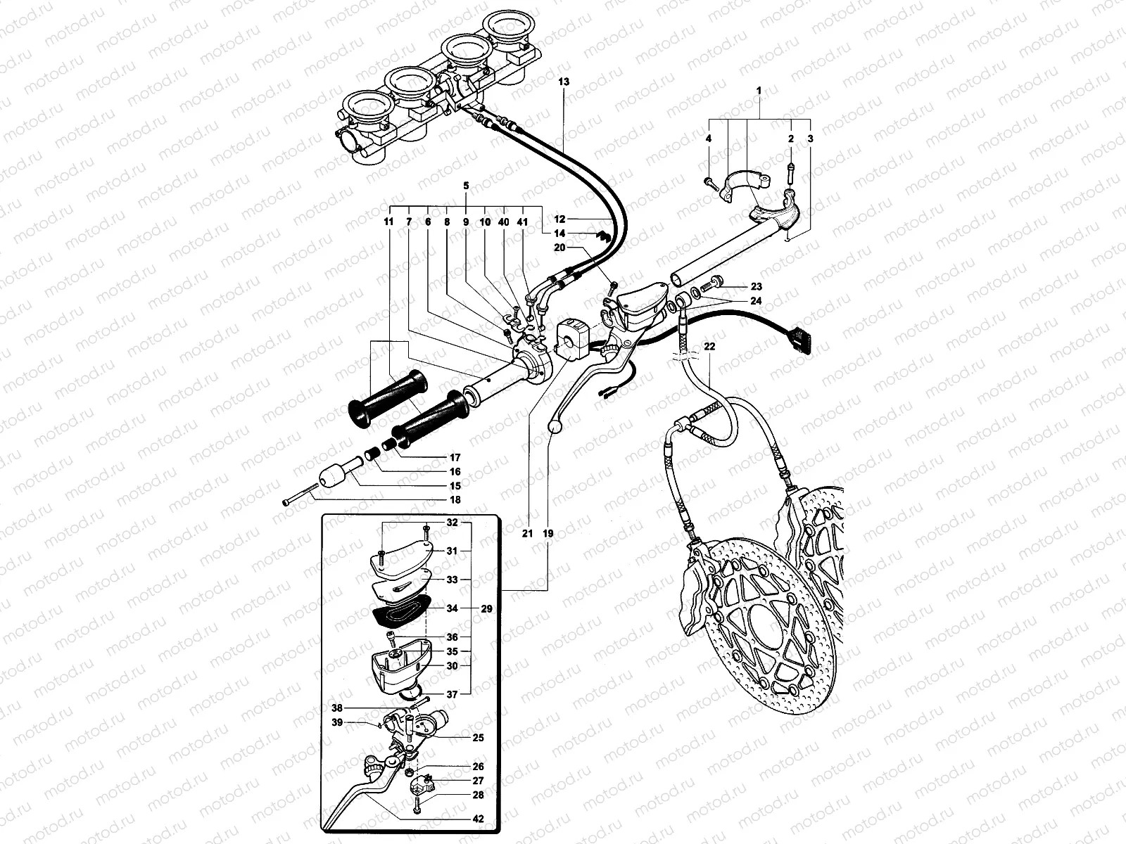 Handlebar Assembly Right