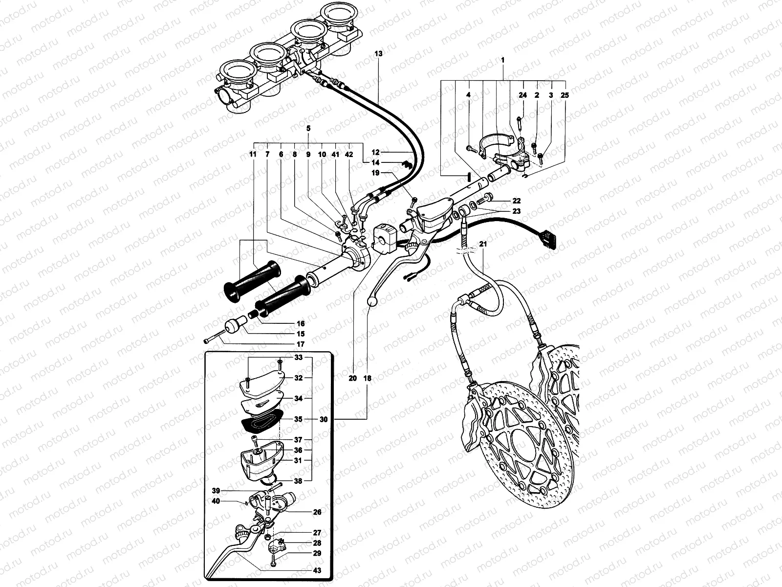 Handlebar Assembly Right