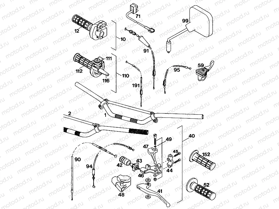 HANDLEBAR, CONTROLS