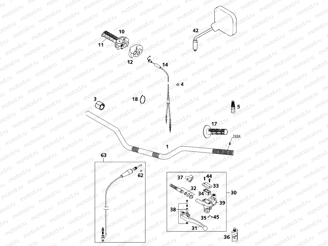 HANDLEBAR, CONTROLS