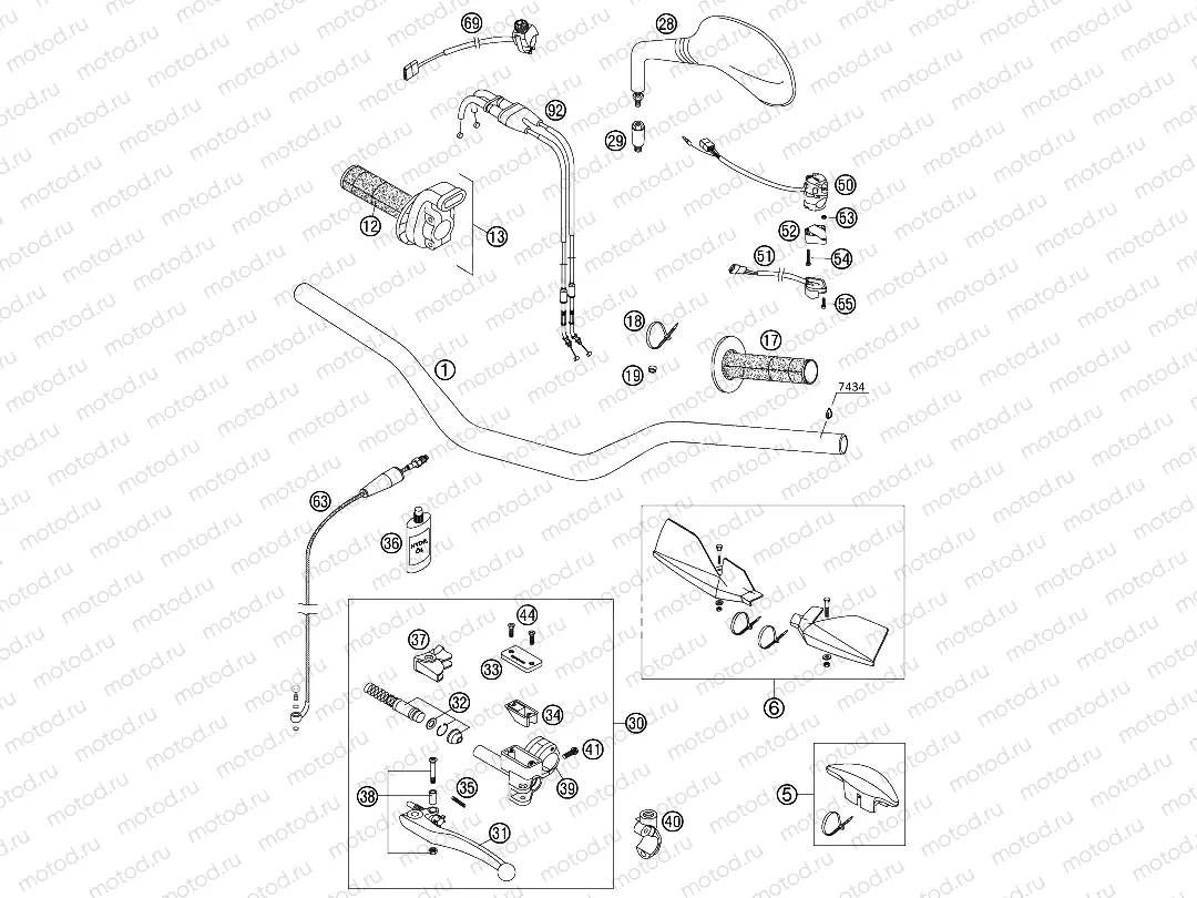 HANDLEBAR, CONTROLS