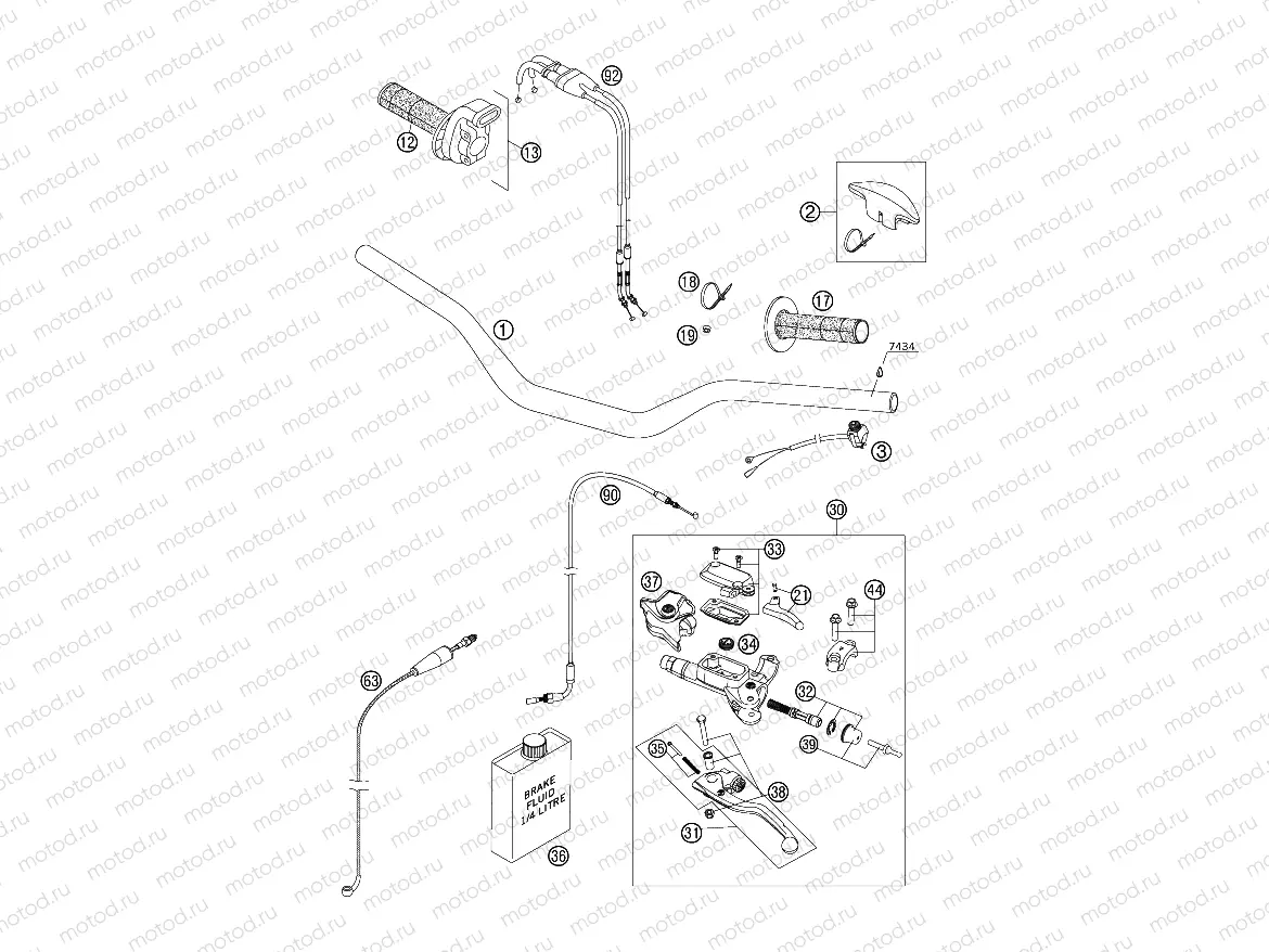 HANDLEBAR, CONTROLS