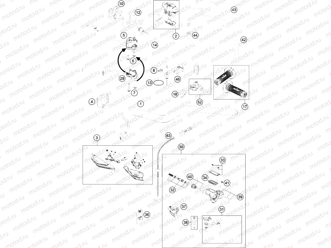 HANDLEBAR, CONTROLS