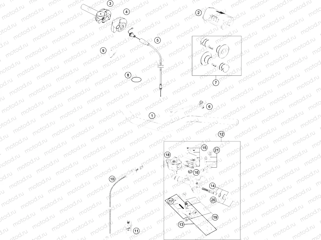 HANDLEBAR, CONTROLS