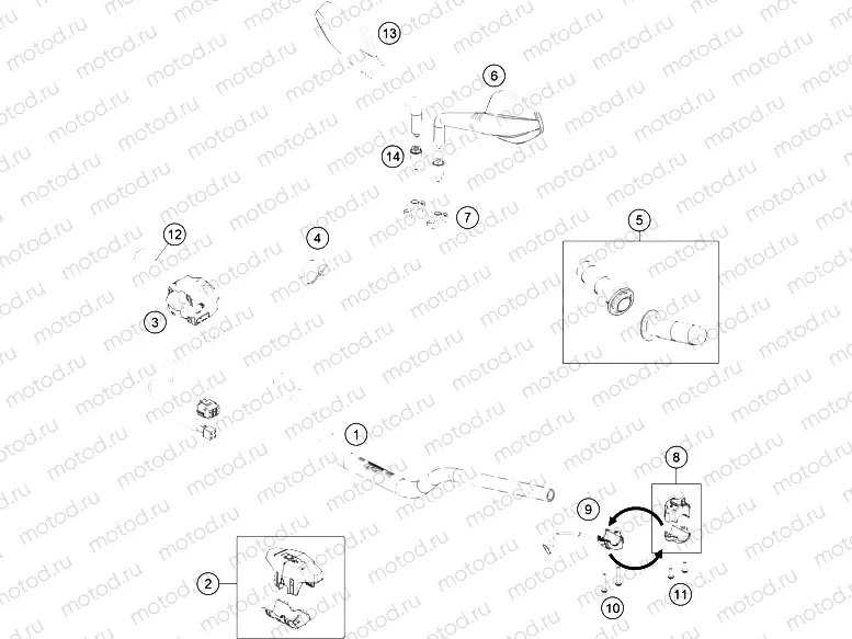HANDLEBAR, CONTROLS