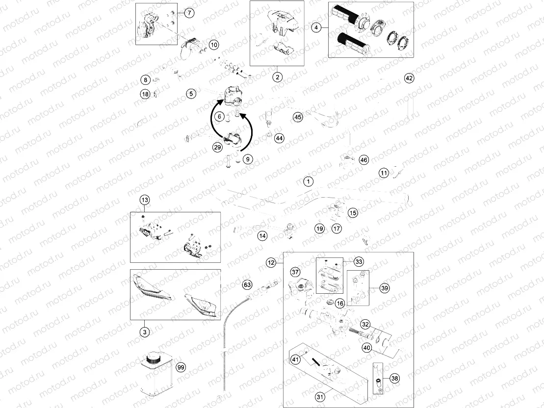 HANDLEBAR, CONTROLS