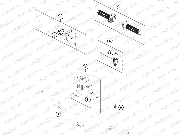 HANDLEBAR, CONTROLS