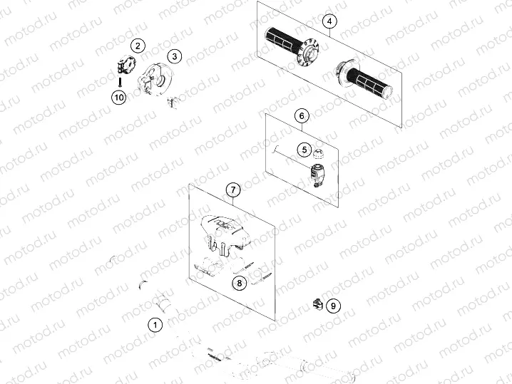 HANDLEBAR, CONTROLS