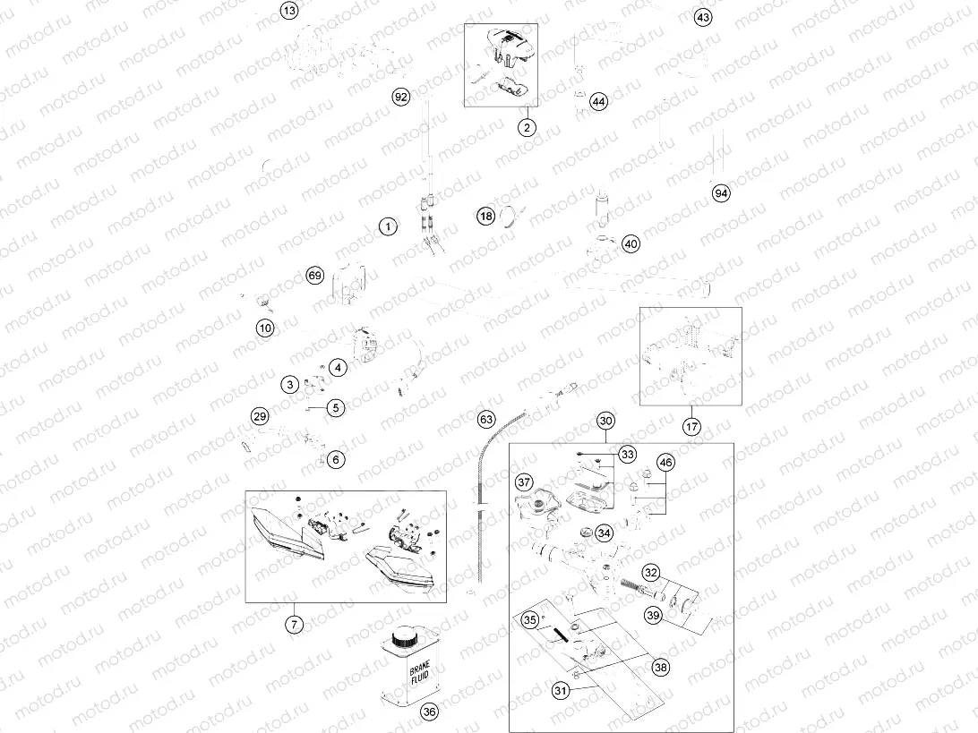 HANDLEBAR, CONTROLS|Frame|02