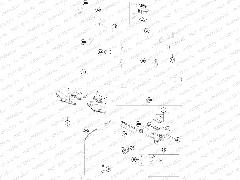 HANDLEBAR, CONTROLS|Frame|02