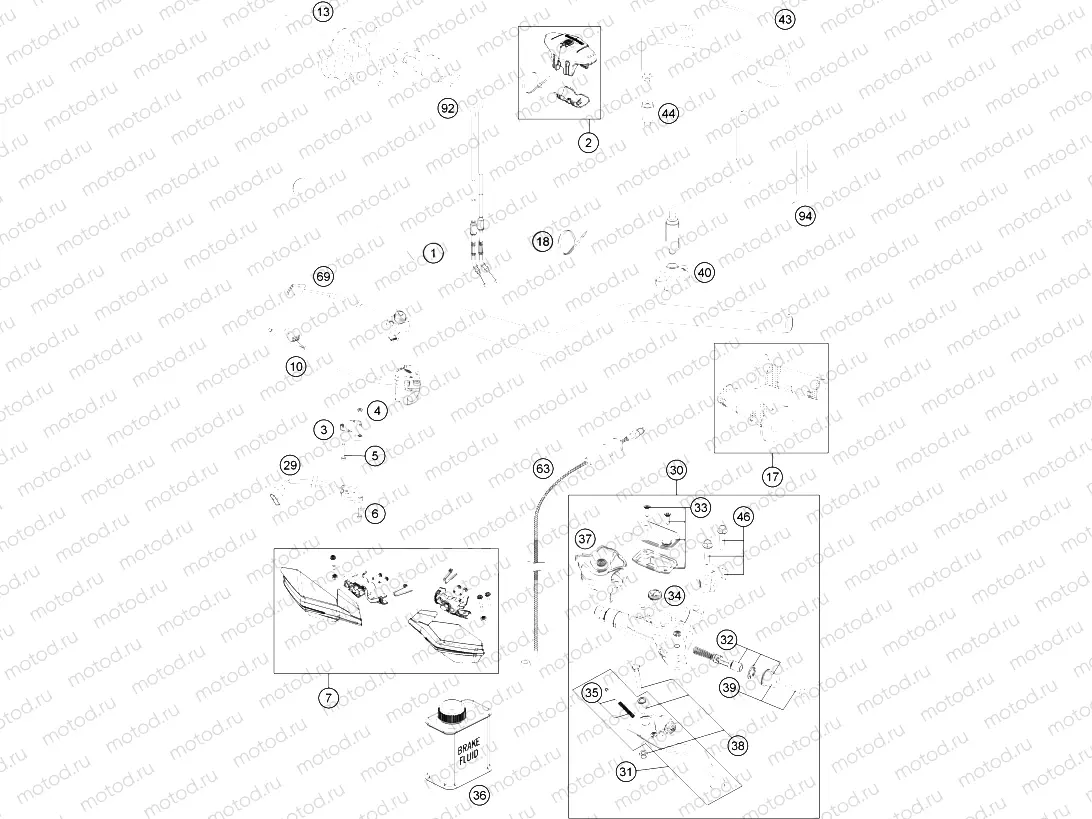 HANDLEBAR, CONTROLS|Frame|02