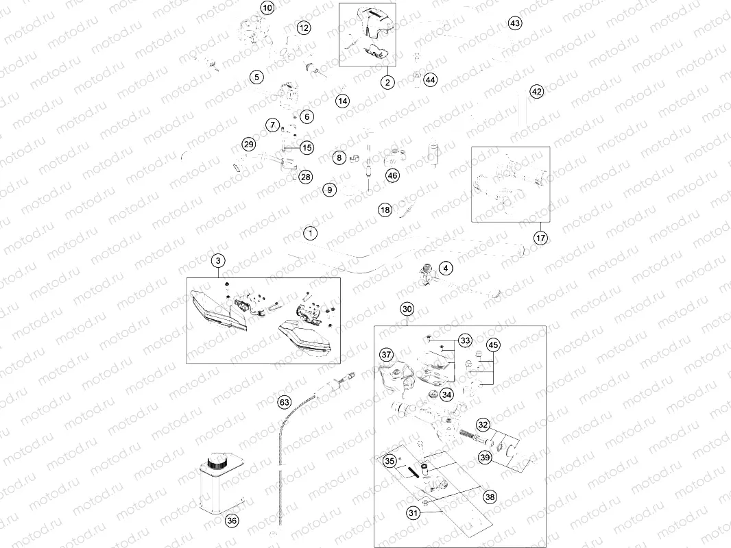 HANDLEBAR, CONTROLS|Frame|02