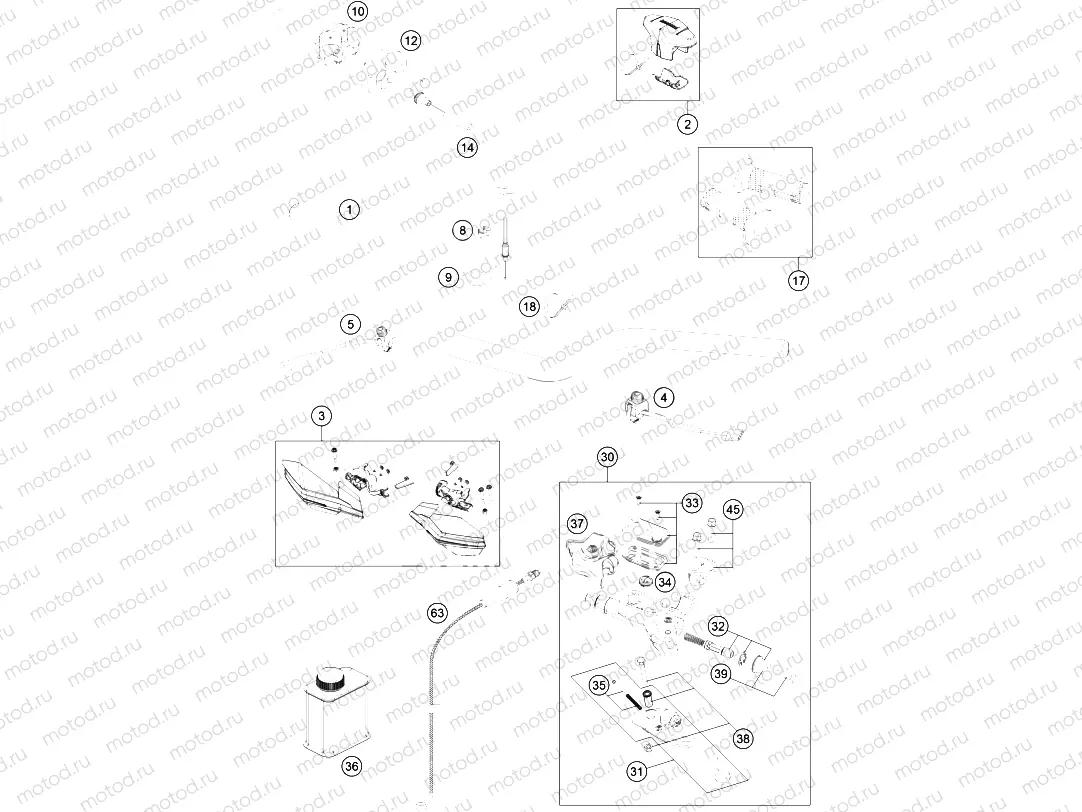HANDLEBAR, CONTROLS|Frame|02