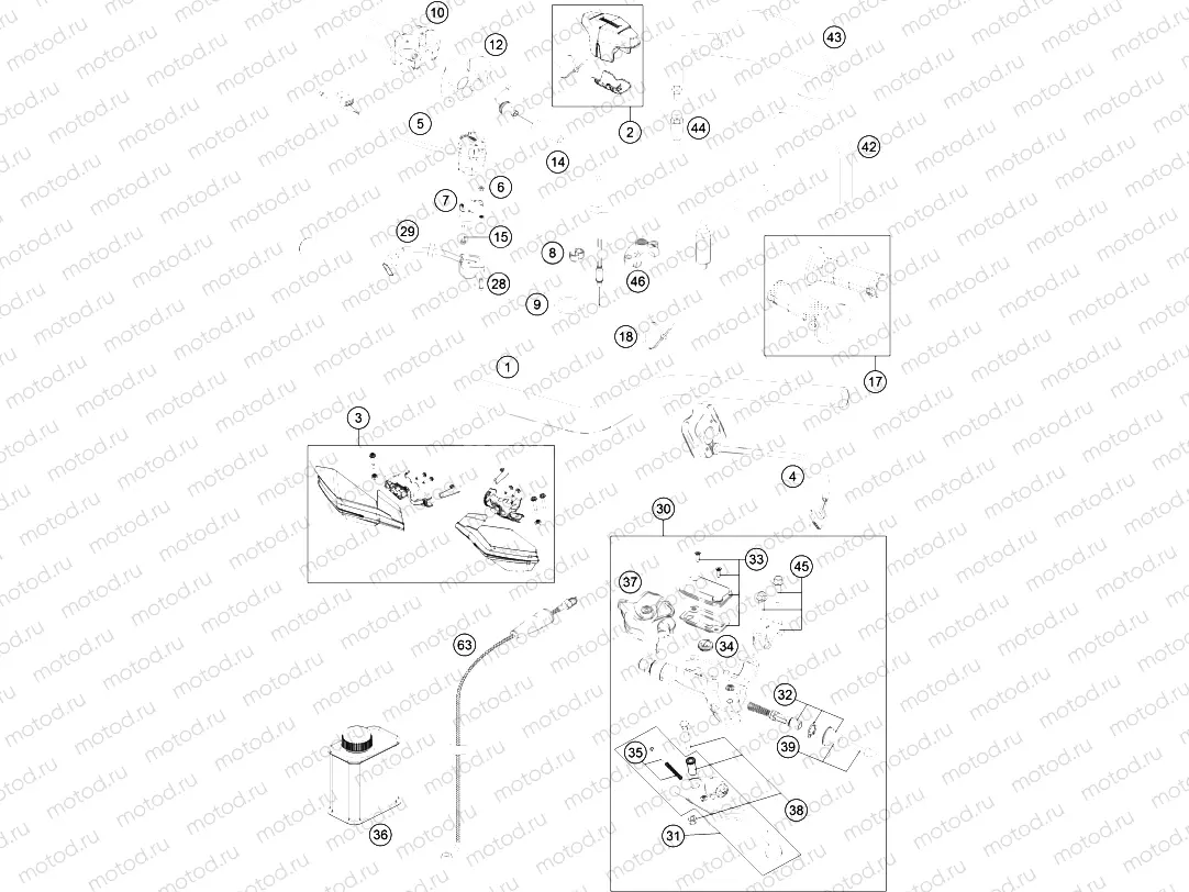 HANDLEBAR, CONTROLS|Frame|02