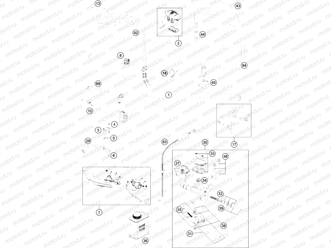 HANDLEBAR, CONTROLS|Frame|02