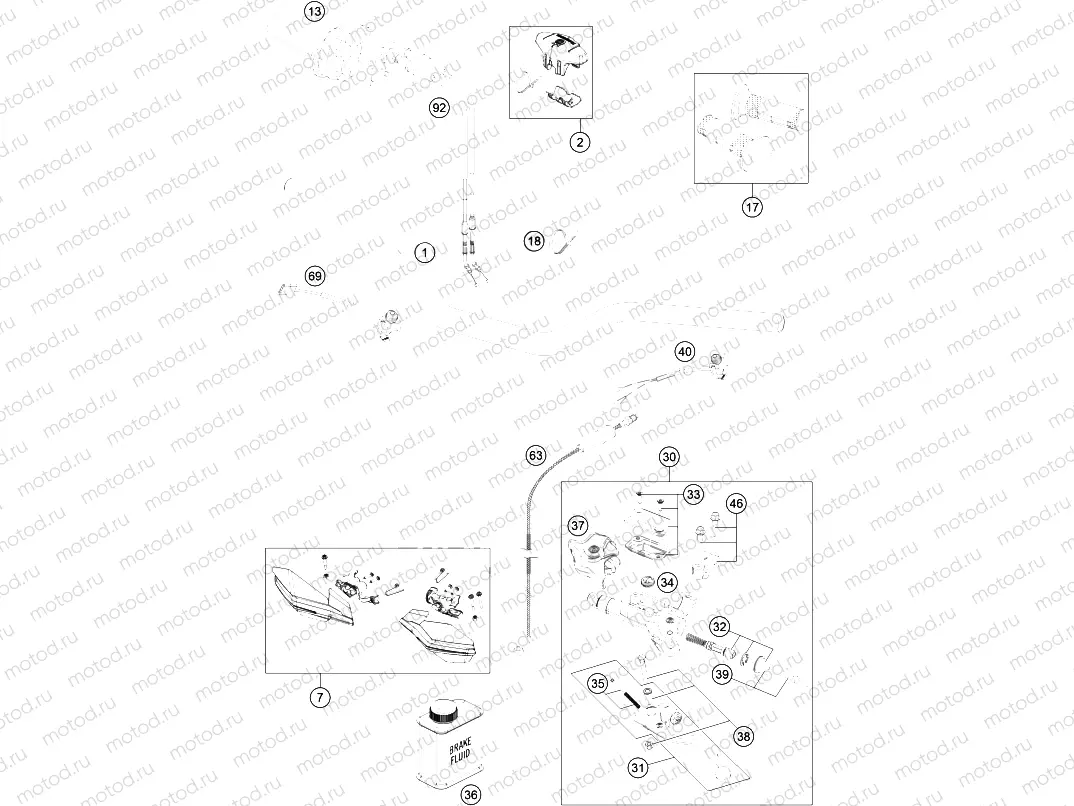 HANDLEBAR, CONTROLS|Frame|02