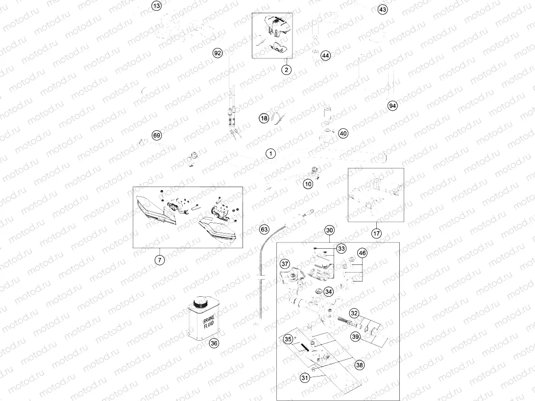 HANDLEBAR, CONTROLS|Frame|02