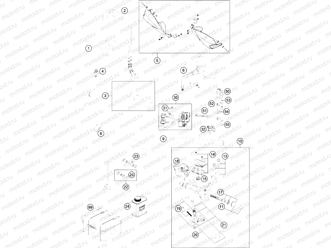 HANDLEBAR, CONTROLS|Frame|02
