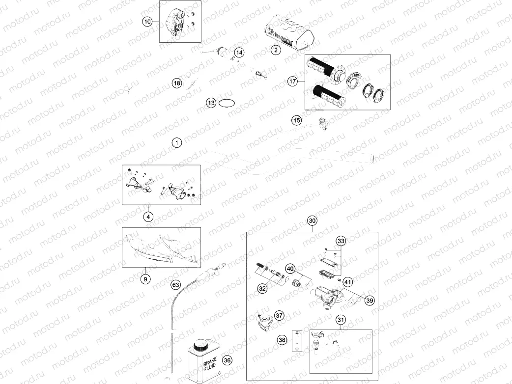 HANDLEBAR, CONTROLS|Frame|02