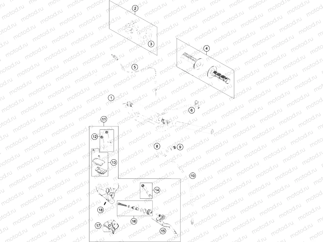 HANDLEBAR, CONTROLS|Frame|02