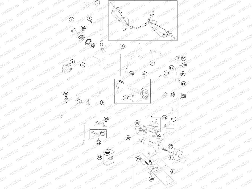 HANDLEBAR, CONTROLS|Frame|02