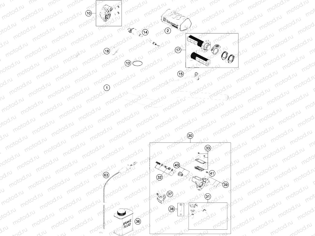 HANDLEBAR, CONTROLS|Frame|02