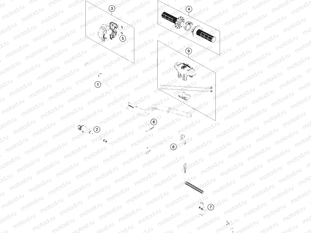 HANDLEBAR, CONTROLS|Frame|02