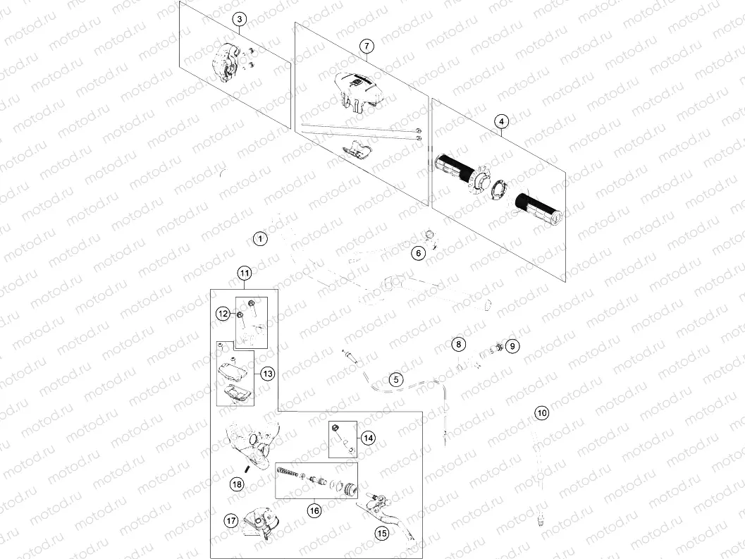 HANDLEBAR, CONTROLS|Frame|02