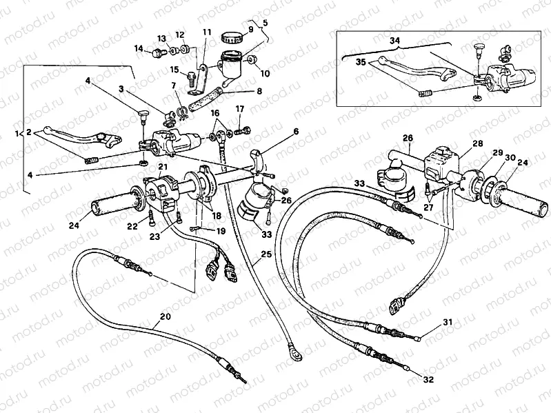 HANDLEBAR DM 012263 » HANDLE BAR