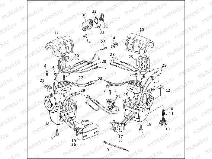 HANDLEBAR SWITCHES (1 OF 2)