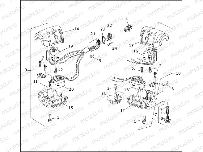 HANDLEBAR SWITCHES - 1994