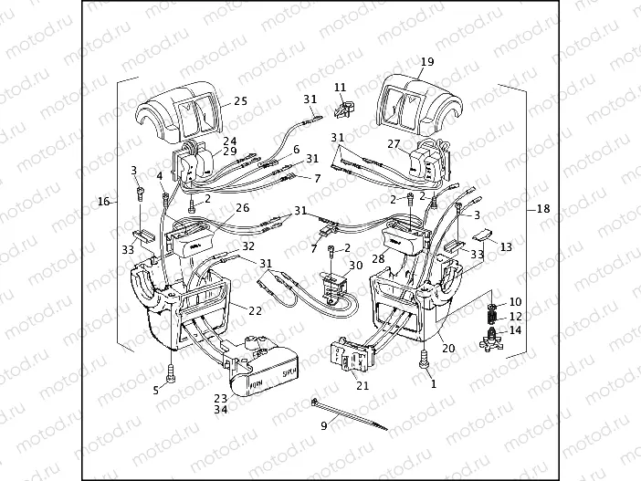 HANDLEBAR SWITCHES (2 OF 2)